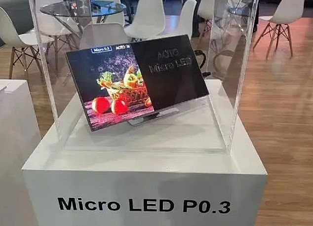 ۽P0.3Micro LED@ʾM¿g